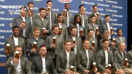 Ribéry no toma cerveza