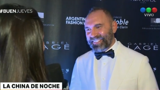 #LaChinaDeNoche en la presentación de la nueva colección de Gabriel Lage
