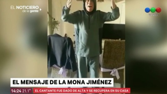El emotivo mensaje de la Mona Jiménez