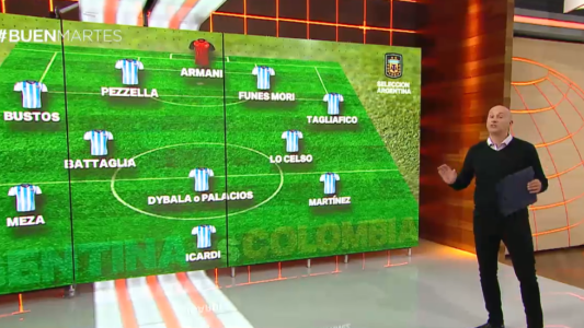 La nueva Selección, contra Colombia