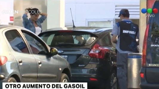 Aumenta 2% el gasoil