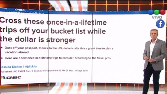 La CNBC recomienda el turismo en Argentina