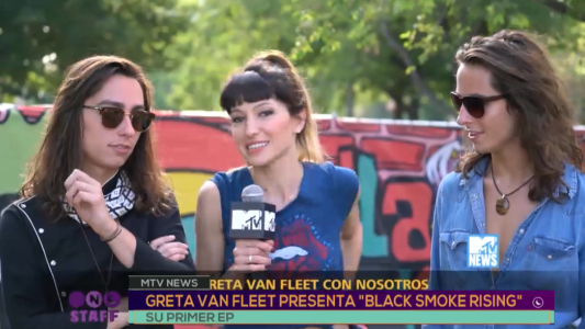 Greta Van Fleet presenta "Black smoke rising"