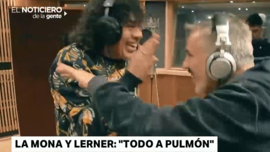 La Mona y Lerner, todo a pulmón