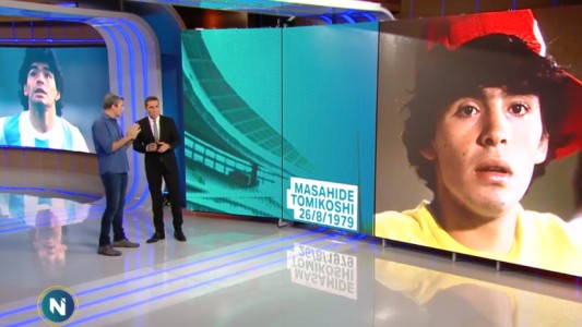 Un fotógrafo japonés publicó imágenes retro de Diego Maradona y es furor en las redes sociales