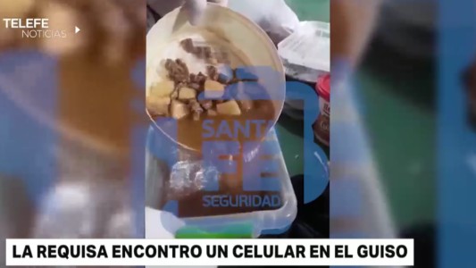 Guiso de celulares: así intentaron ingresar los dispositivos a la cárcel