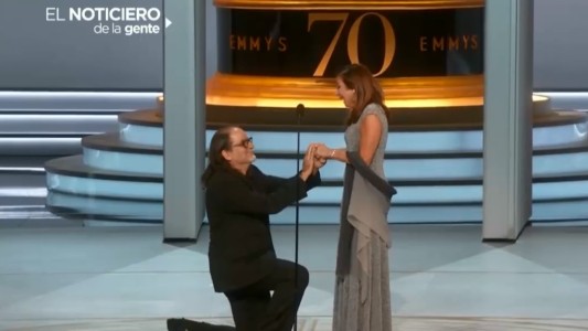 Entrega de los Emmy: la propuesta de matrimonio fue el mejor premio