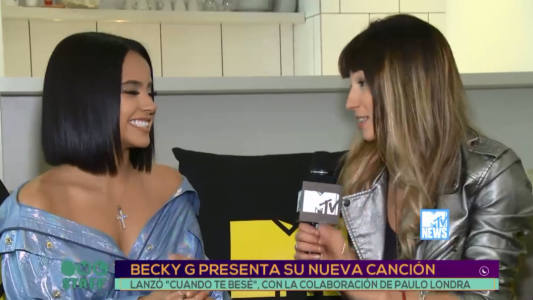 Becky G presenta su nueva canción