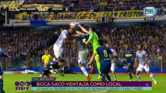 Boca sacó ventaja como local