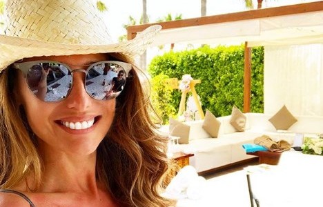 Pampita subió una foto retro a Instagram: así era la modelo a los 6 años