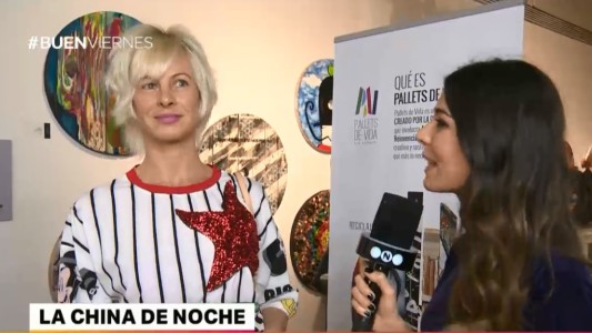 #LaChinaDeNoche Arte solidario en Pallets de Vida