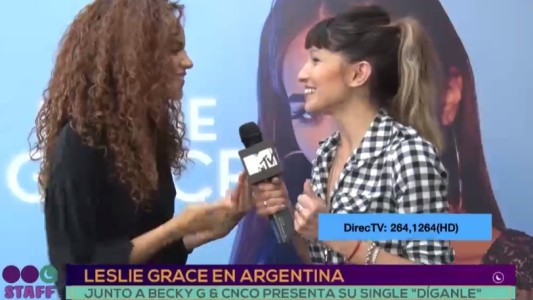 Leslie Grace en Argentina