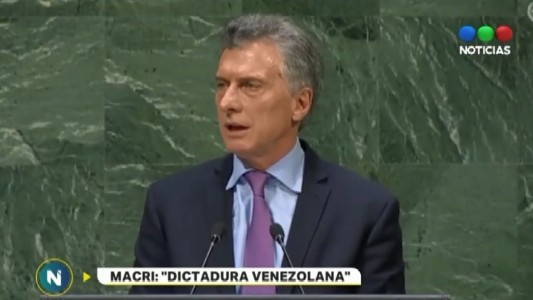Macri en la ONU le pidió a Maduro "reconocer la crisis humanitaria"