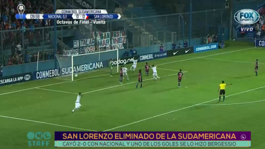 San Lorenzo eliminado de la Sudamericana