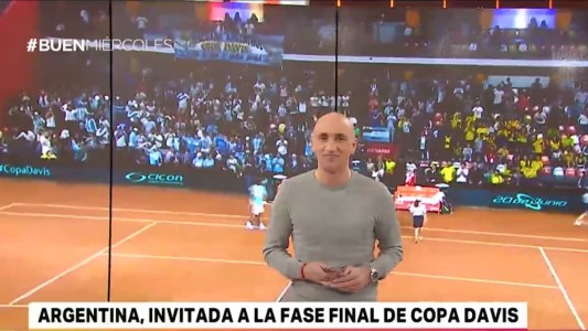 Argentina, invitada a la fase final de la Copa Davis
