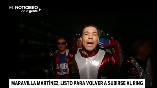 Maravilla Martínez vuelve a pelear, después de cuatro años de su retiro