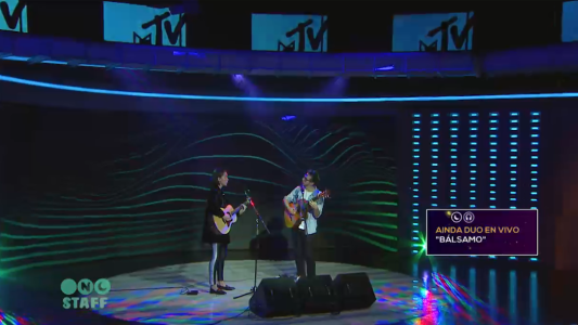 Ainda Duo en vivo en el Estudio MTV