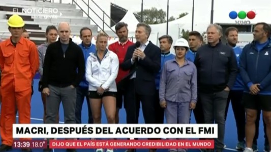 Macri: "Todo lo que hacemos está generando credibilidad en el mundo"