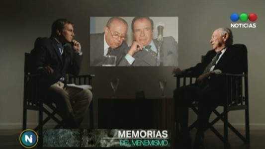 “Memorias del menemismo” las definiciones de Carlos Corach