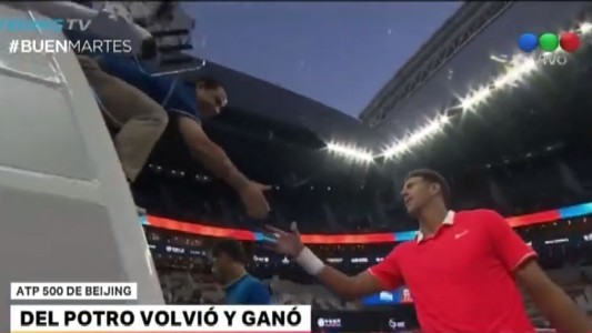 Volvió Delpo y ganó