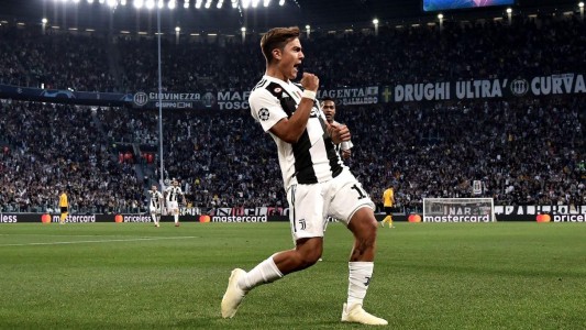 Champions League: Juventus goleó con un triplete de Dybala