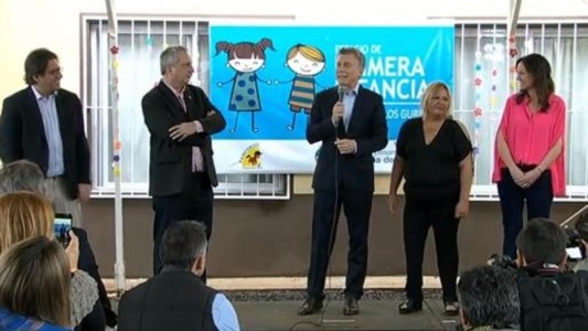 Macri inauguró un jardín en Misiones financiado con la plata que se le incautó a Antonini Wilson