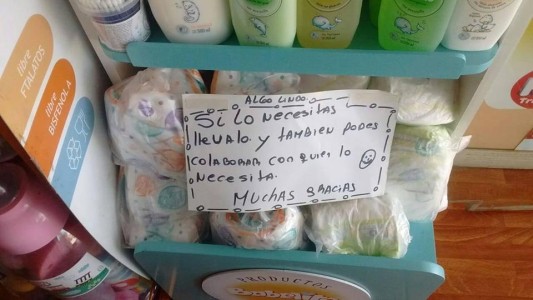 San Juan: regalan pañales a quienes no puedan comprarlos