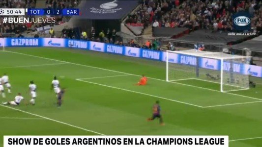 Champions League: show de goles argentinos