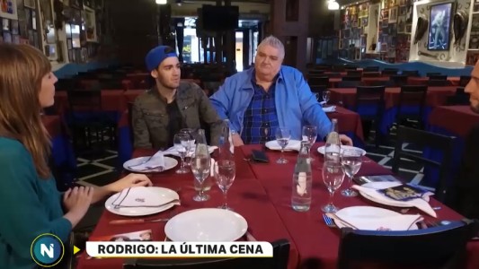 Escenarios: la última cena de Rodrigo