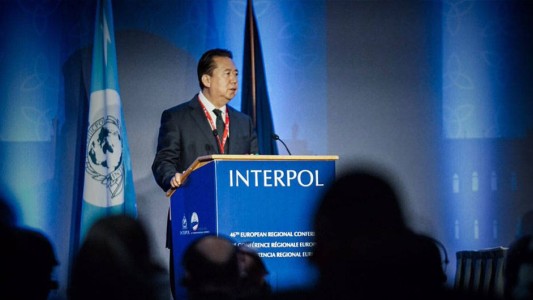 Misteriosa desaparición del presidente de Interpol en China