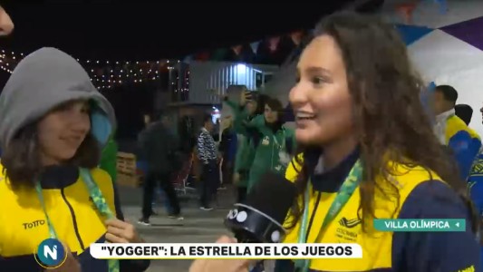 "Yogger": la estrella de los Juegos Olímpicos de la Juventud