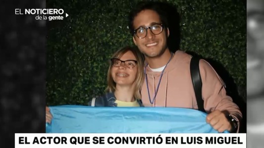 Llegó al país el "otro" Luis Miguel