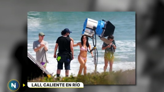 Las fotos de Lali Espósito al natural en Río de Janeiro