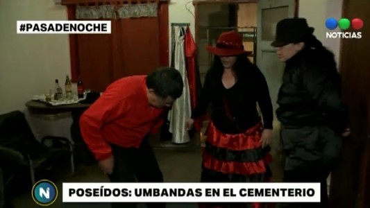 #PasadeNoche Poseídos: umbandas en el cementerio