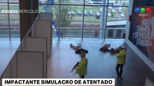 VIDEO: Impactante simulacro de atentado terrorista en Francia