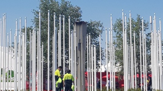 Apagaron la llama olímpica por "mantenimiento técnico"