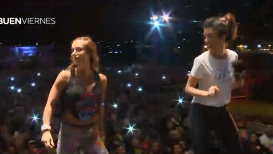 #LaChinaDeNoche El "Zumbathon solidario" con Jésica Cirio