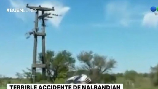 David Nalbandian sufrió un impresionante accidente en el rally de Entre Ríos