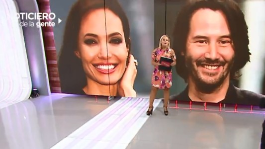 Bomba de Hollywood: Angelina Jolie y Keanu Reeves, juntos