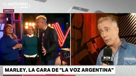 "Vienen muchos jóvenes y no le tienen miedo al escenario": Marley, la cara de la Voz Argentina