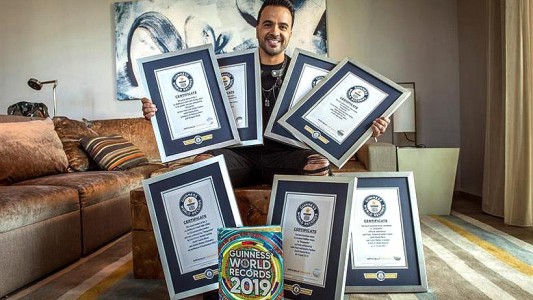 Luis Fonsi rompió 7 récords Guinness con su canción Despacito