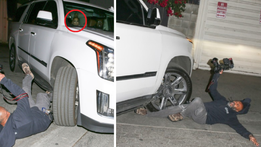 Foto impactante: Jennifer López atropelló a un fotógrafo en Los Ángeles