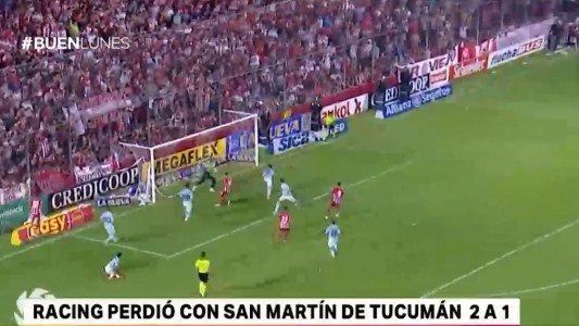 Racing perdió 2-1 ante San Martín de Tucumán