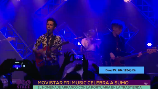 Movistar Fri Music celebra a Sumo