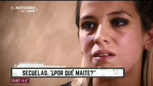 "¿Por qué Maite?": el dolor de una madre que perdió a su única hija