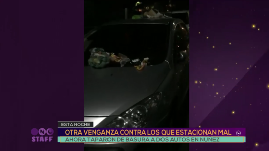 Video: otra venganza contra los que estacionaron mal