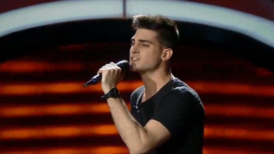 La voz de Emmanuel conquistó a "La Voz Argentina"