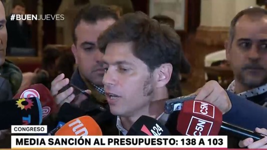 Axel Kicillof: "No pudimos discutir los artículos más graves"