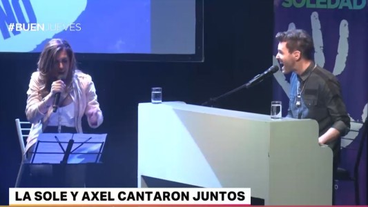La Sole y Axel presentaron "No es no"