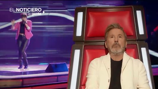 Celeste dio la sorpresa en "La Voz Argentina"